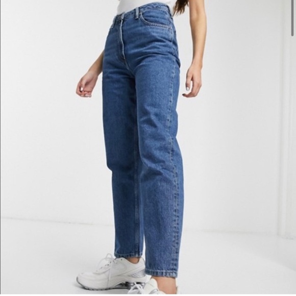 Collusion ASOS mom jeans straight leg high rise - Picture 1 of 10
